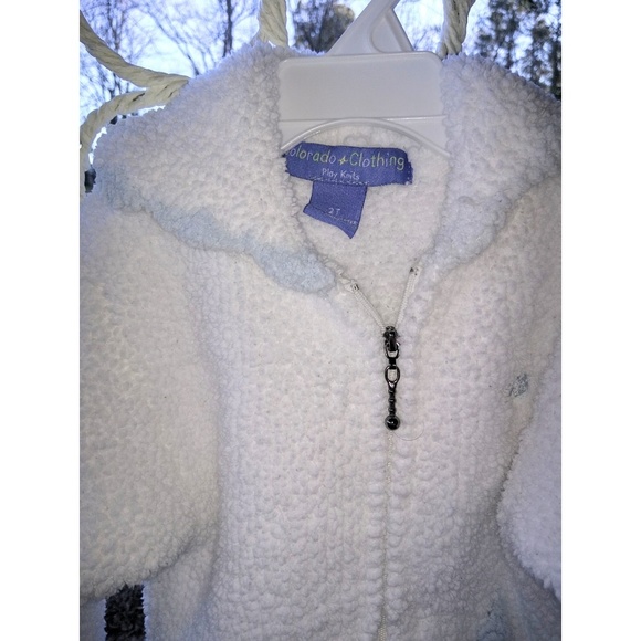 Colorado Clothing Sz 2 White Fleece Winter Jacket - Picture 4 of 7